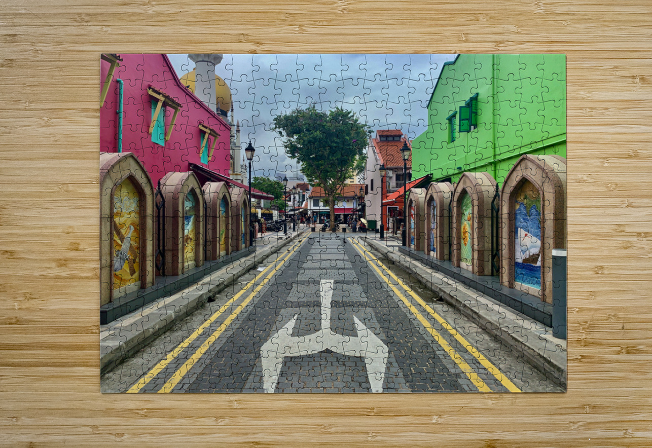 Which Way Out of the Mosque Jimmy Roy Photos Puzzle printing