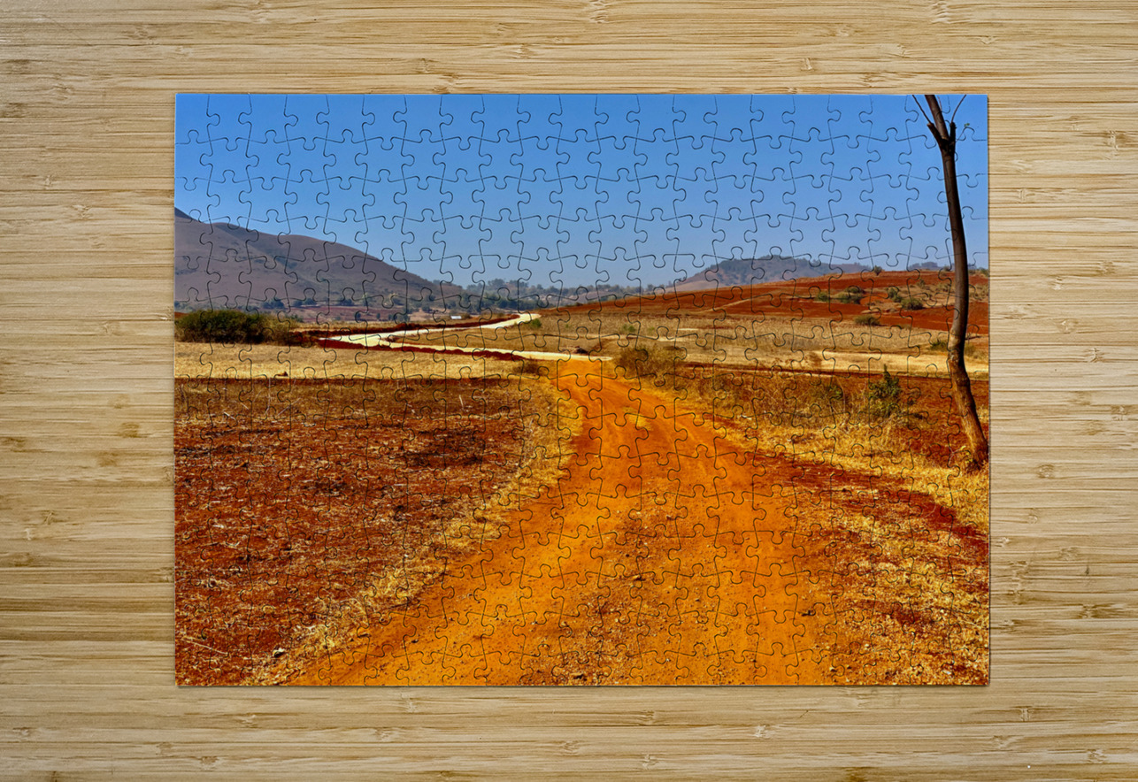 Red Earth Road Jimmy Roy Photos Puzzle printing