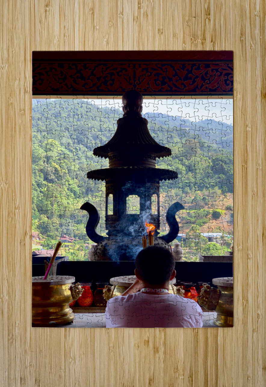 Buddhist Prayer Jimmy Roy Photos Puzzle printing