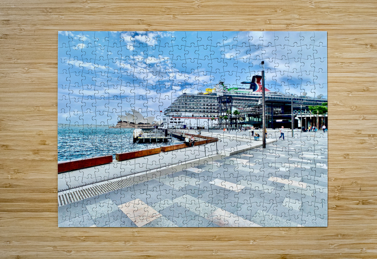 Boat Cruise in Sydney Harbour Jimmy Roy Photos Puzzle printing