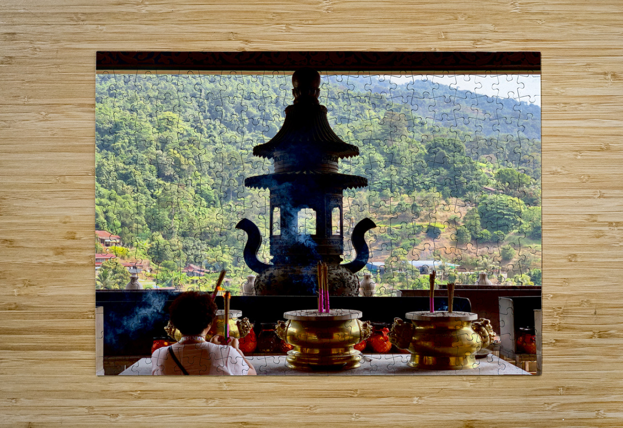 Buddhist Prayer 2 Jimmy Roy Photos Puzzle printing