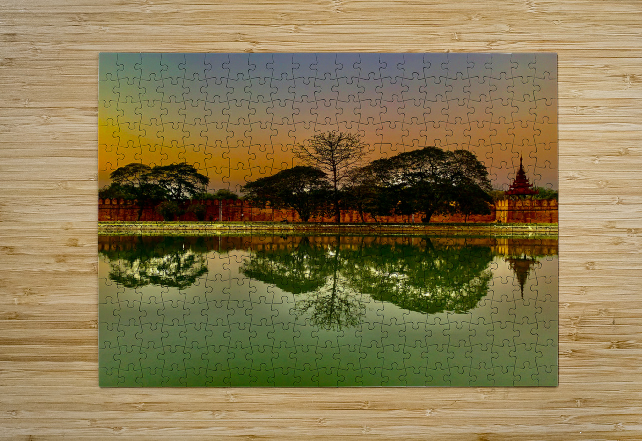 Reflections of Mandalay 3 Jimmy Roy Photos Puzzle printing