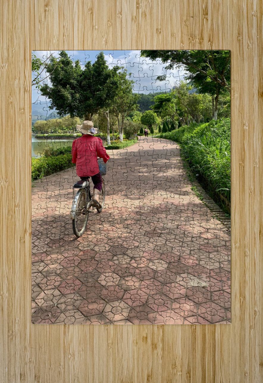 The Bike Path Jimmy Roy Photos Puzzle printing
