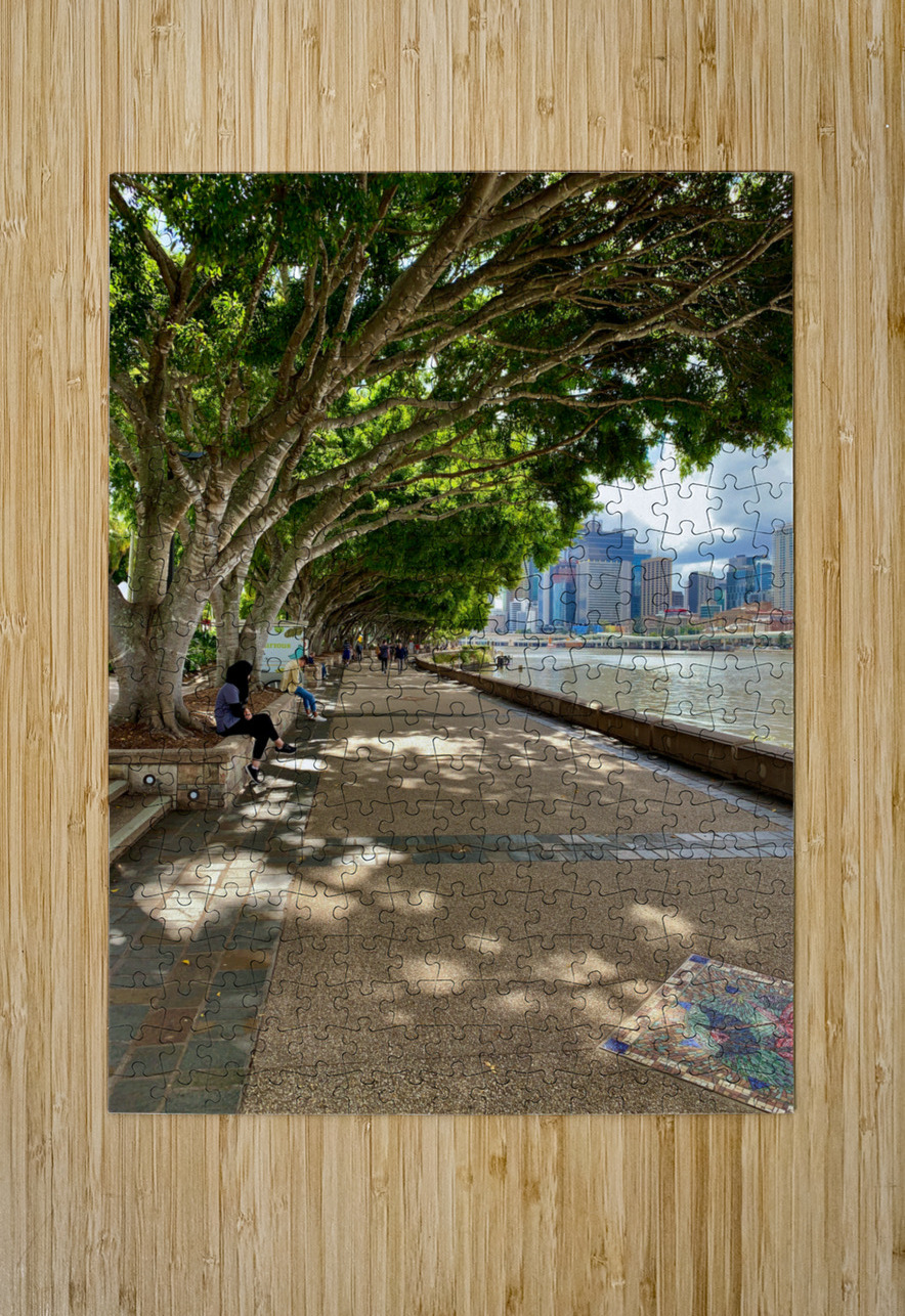 Walking Around Brisbane Jimmy Roy Photos Puzzle printing