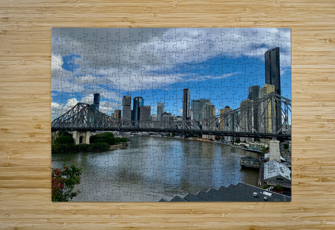The Brisbane Bridge Jimmy Roy Photos Puzzle printing