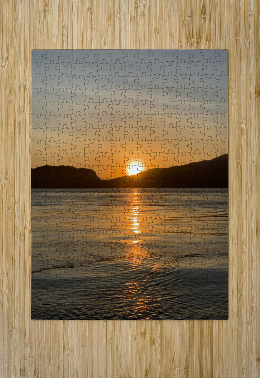 Checkmark Mountain Sunset Jimmy Roy Photos Puzzle printing
