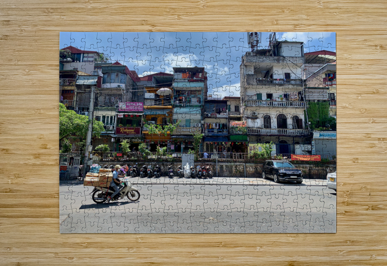 Quick Motorbike Delivery Jimmy Roy Photos Puzzle printing