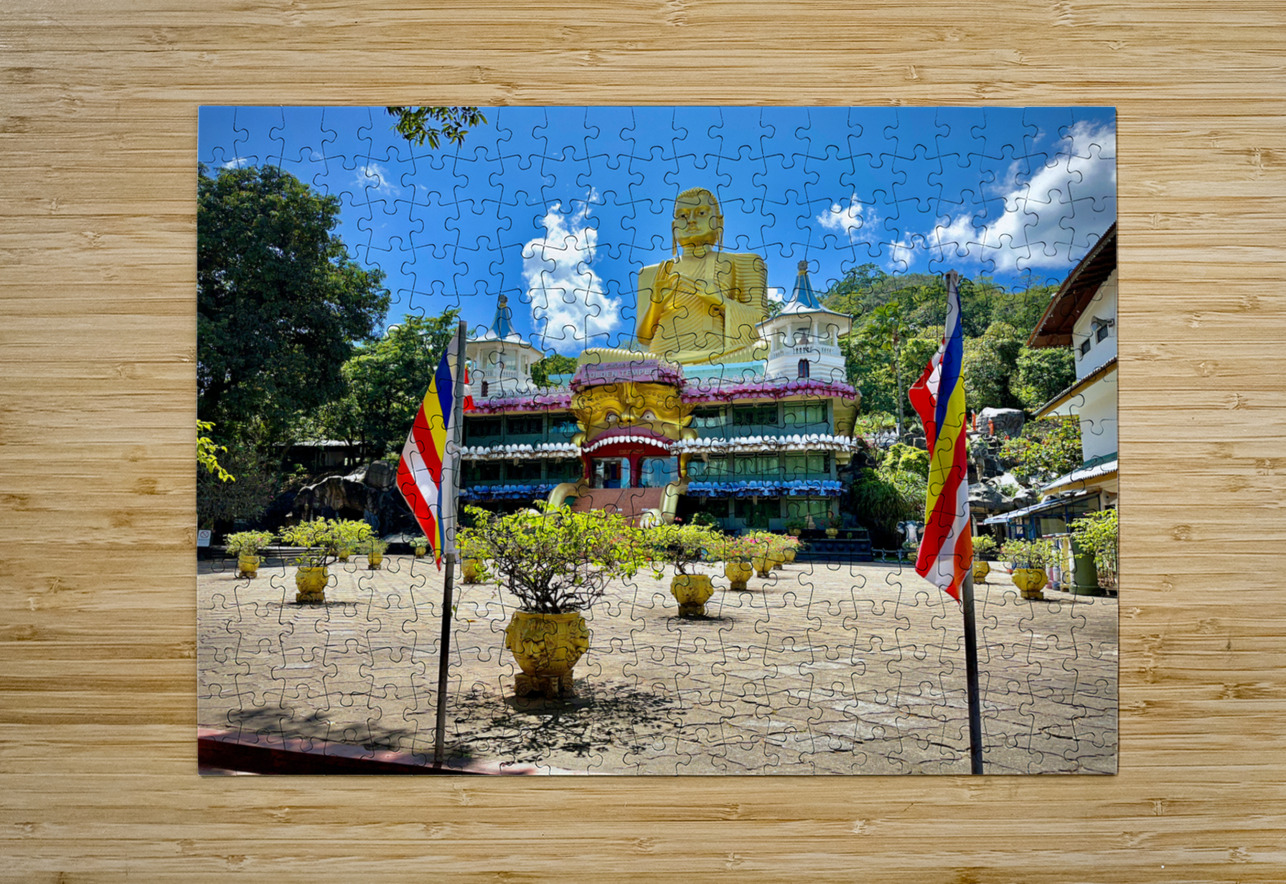 The Golden Buddha of Dambulla Jimmy Roy Photos Puzzle printing