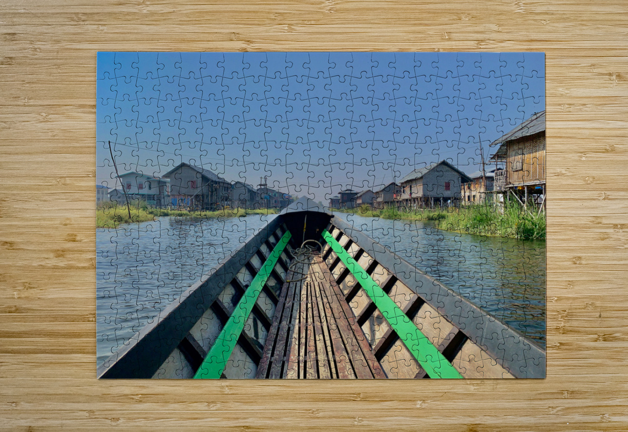 Inle Lake Boat Tour Jimmy Roy Photos Puzzle printing