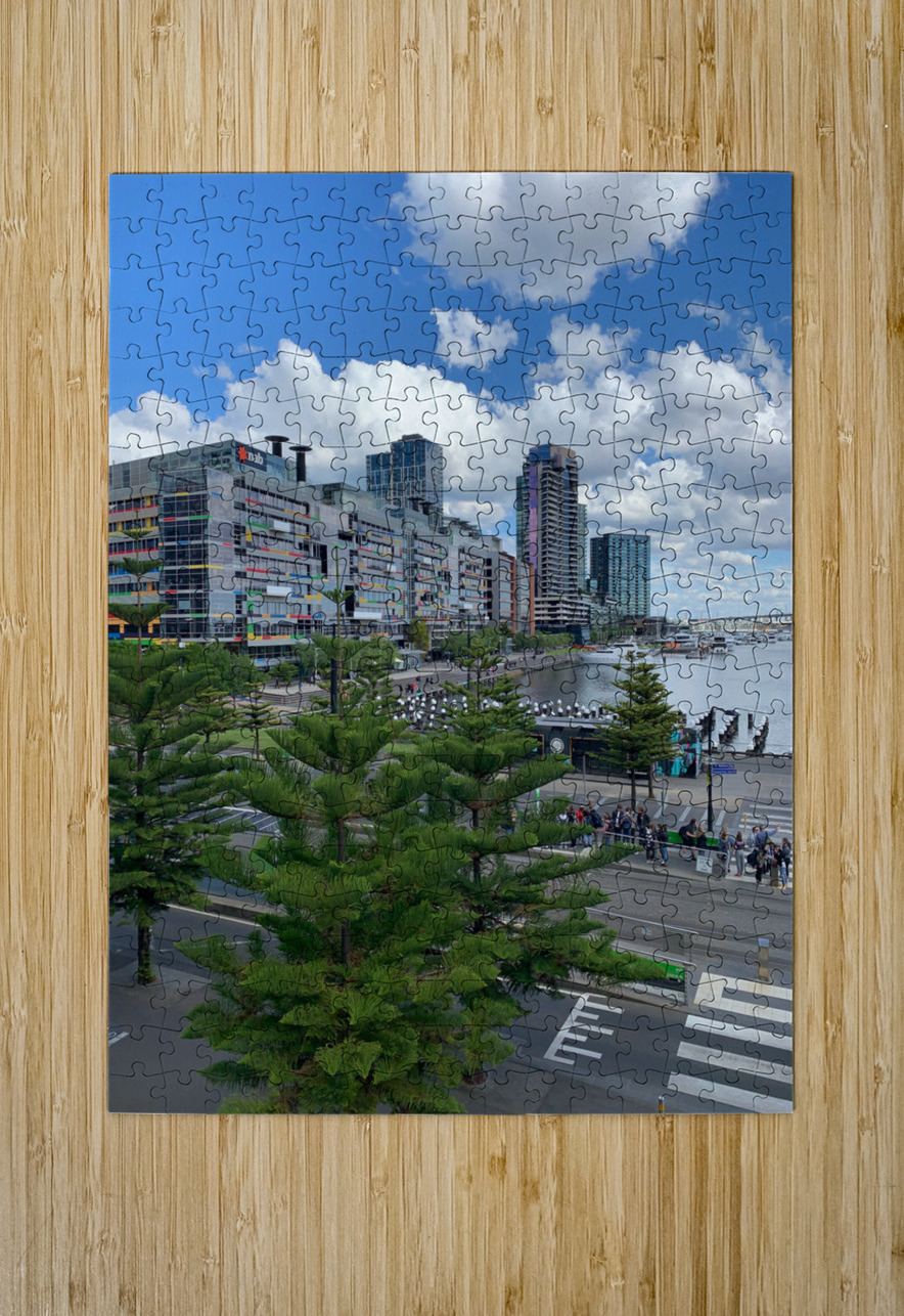 Victoria Harbour in Melbourne 2 Jimmy Roy Photos Puzzle printing