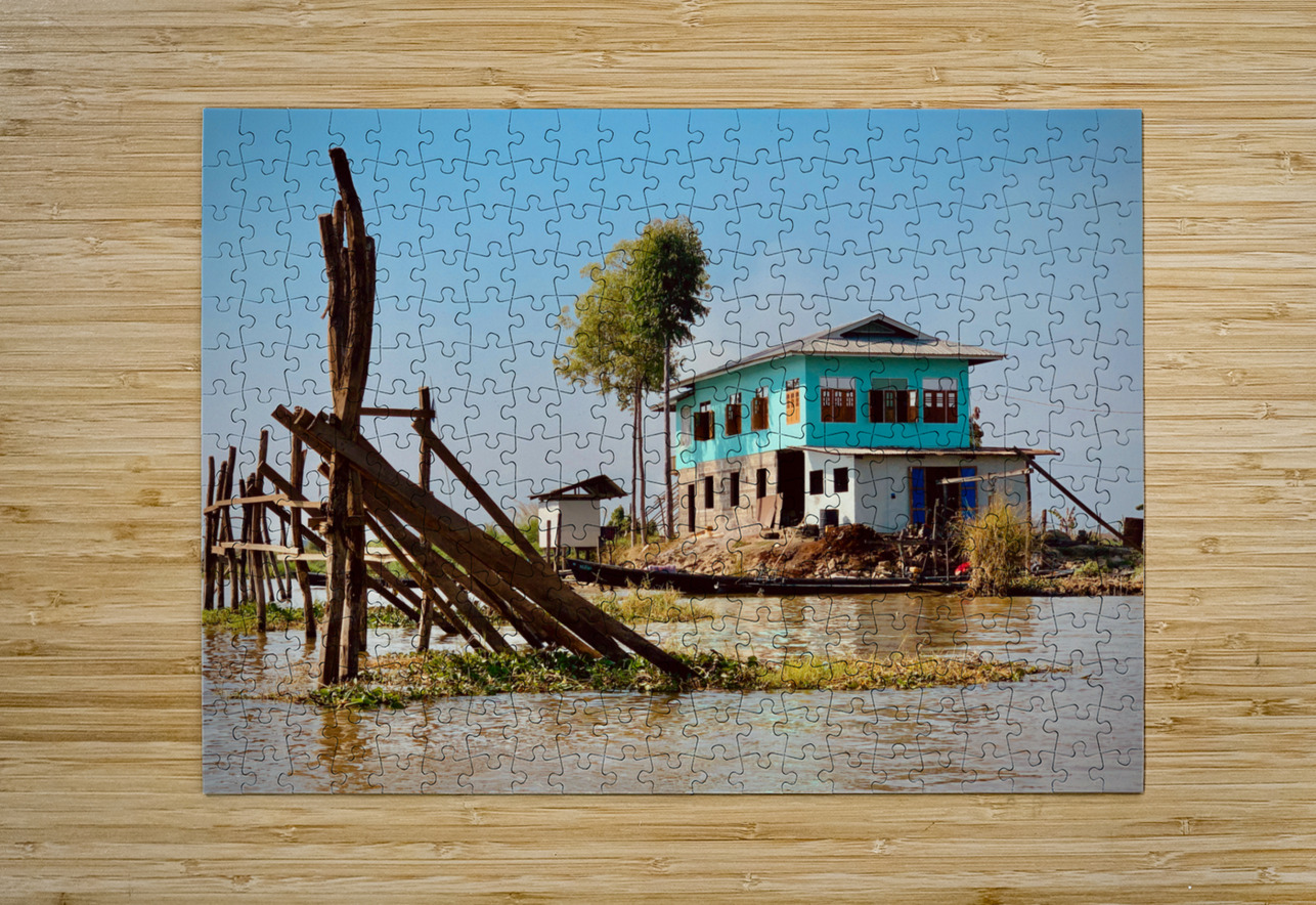 Inle Lake House Jimmy Roy Photos Puzzle printing