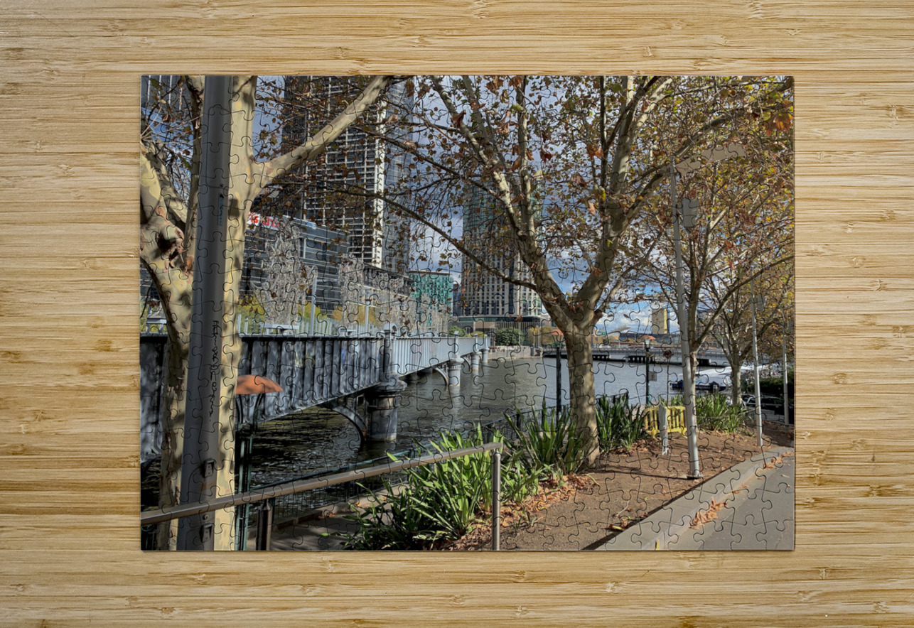 Yarra River in Melboune 3 Jimmy Roy Photos Puzzle printing
