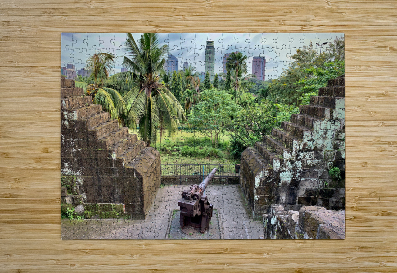 A Cannon in the City Jimmy Roy Photos Puzzle printing