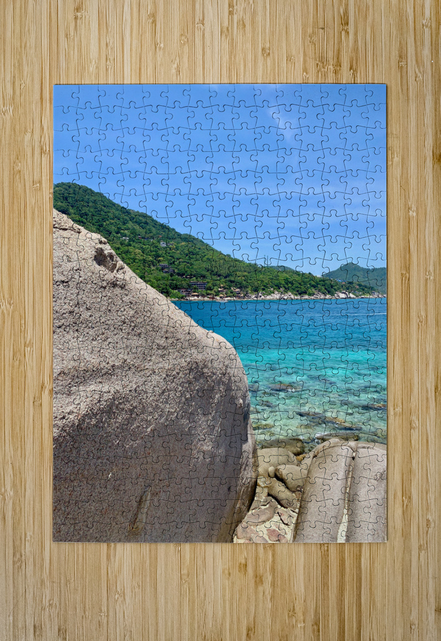 Mountains Water and Rocks Jimmy Roy Photos Puzzle printing