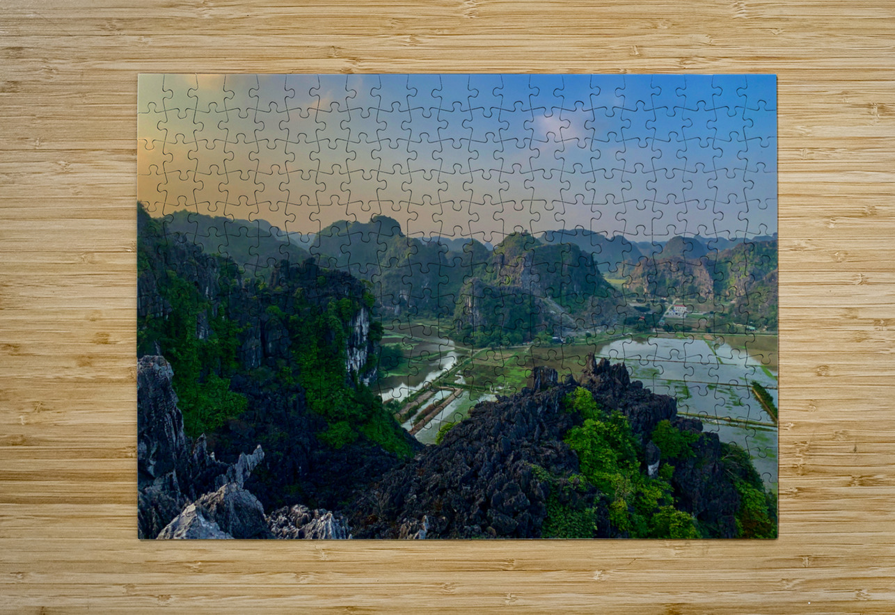 Hang Mua Viewpoint Vietnam 3 Jimmy Roy Photos Puzzle printing