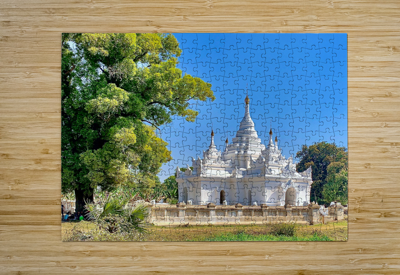 Little White Temple Jimmy Roy Photos Puzzle printing