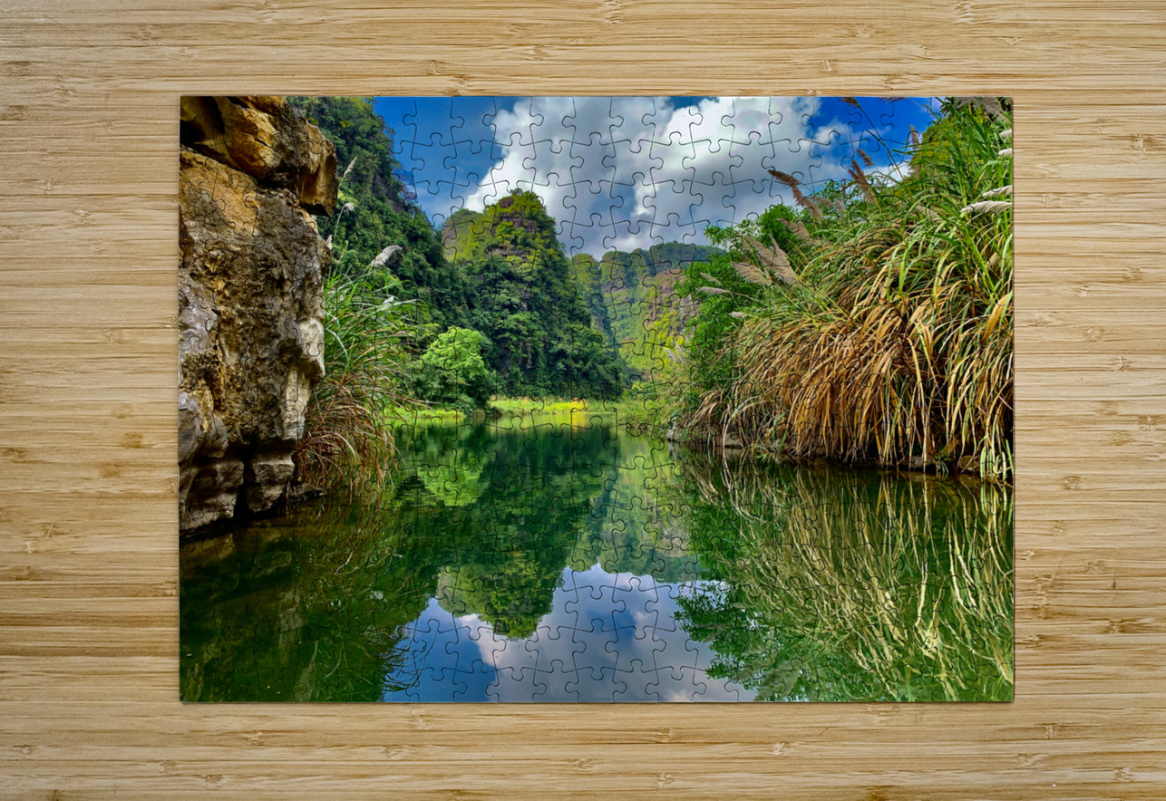 Ninh Binh Reflections Vietnam 5 Jimmy Roy Photos Puzzle printing