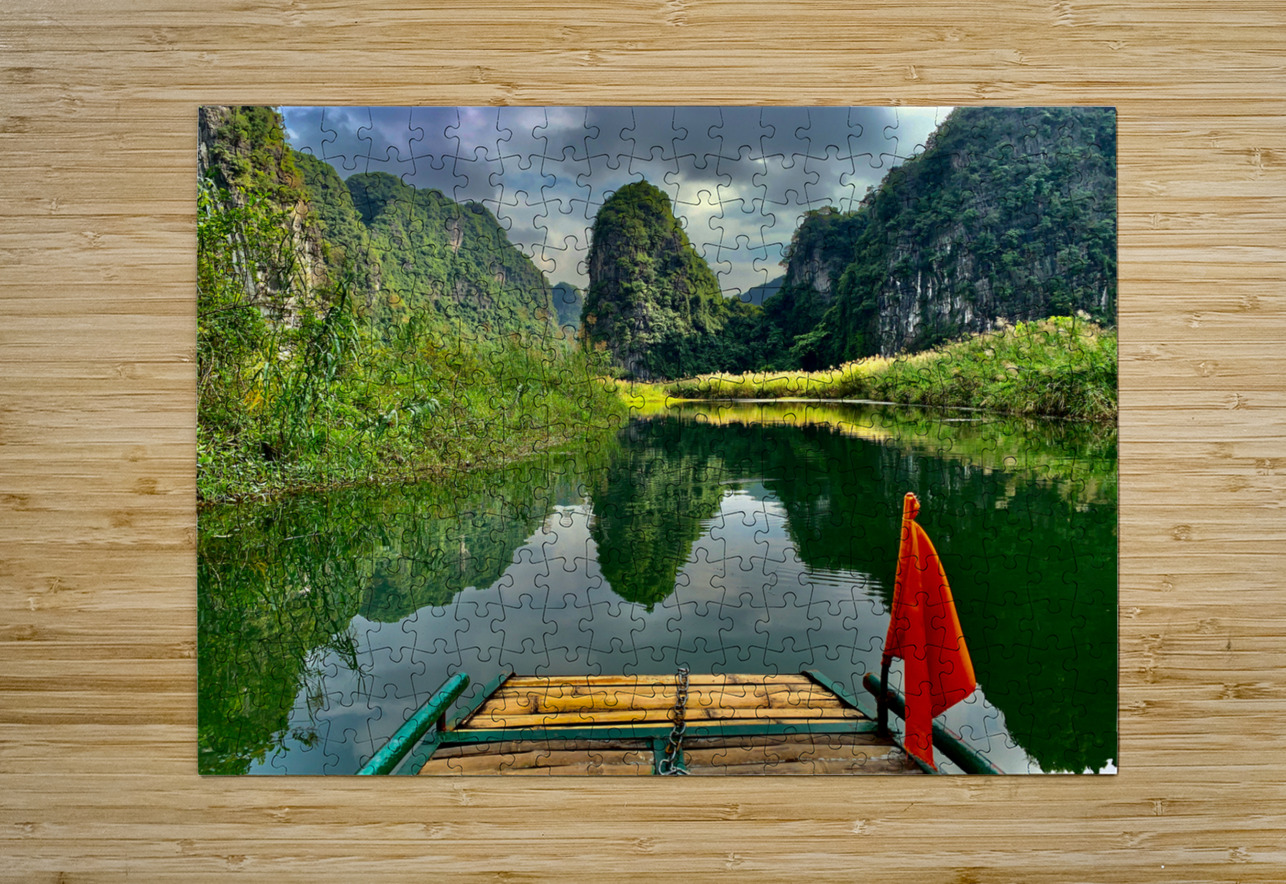 Ninh Binh Reflections Vietnam 4 Jimmy Roy Photos Puzzle printing