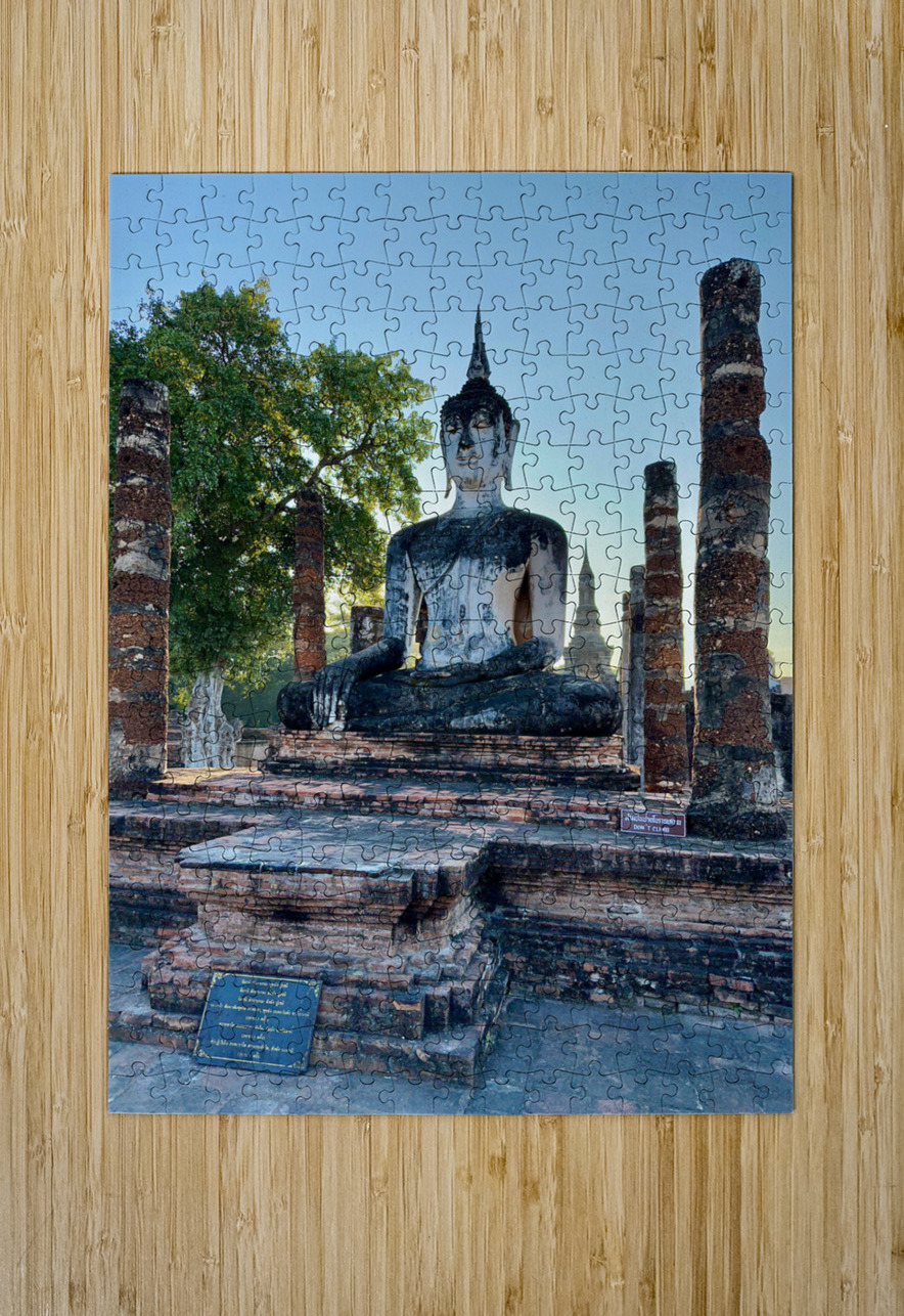 Wat Mahathat Temple Old Sukhothai Thailand 3 Jimmy Roy Photos Puzzle printing