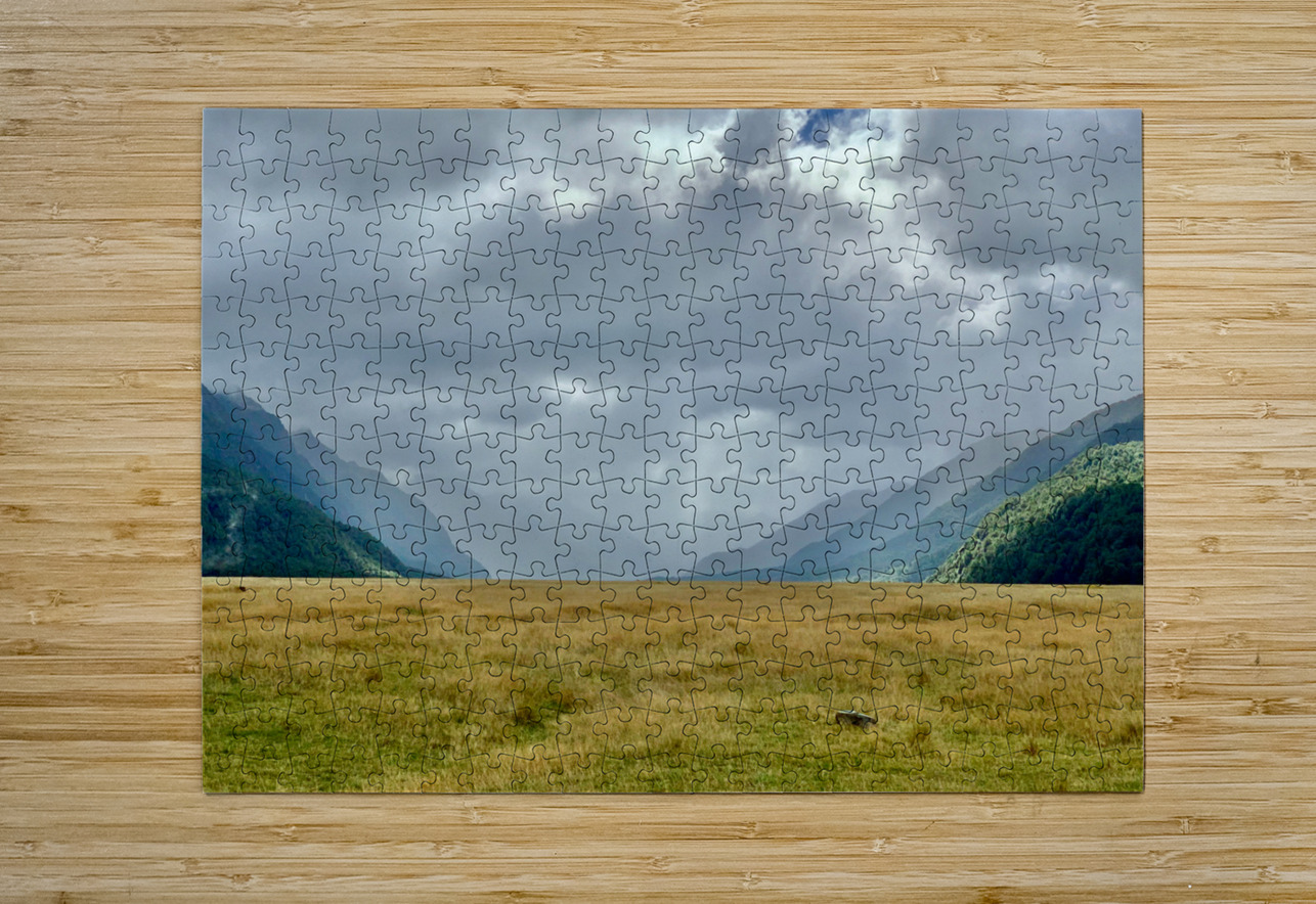 Ray of Lights in the Valley Jimmy Roy Photos Puzzle printing