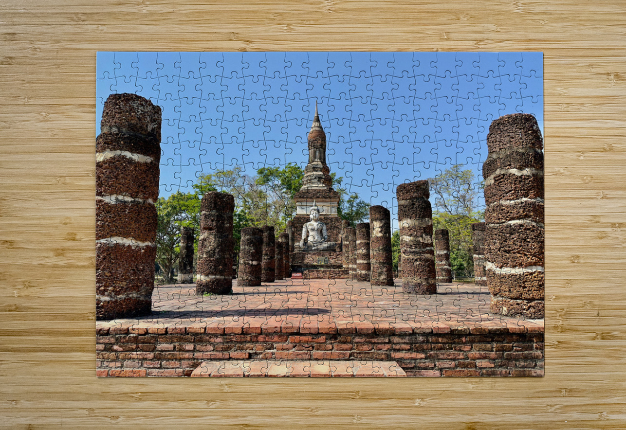 Wat Sa Si Temple 2 Jimmy Roy Photos Puzzle printing