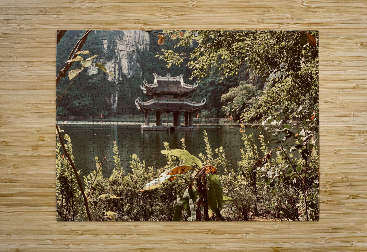Pagoda on the Lake Vietnam Jimmy Roy Photos Puzzle printing