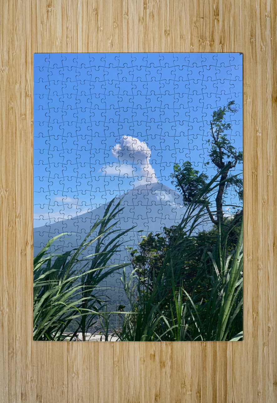 Smoke Out of a Volcano Jimmy Roy Photos Puzzle printing