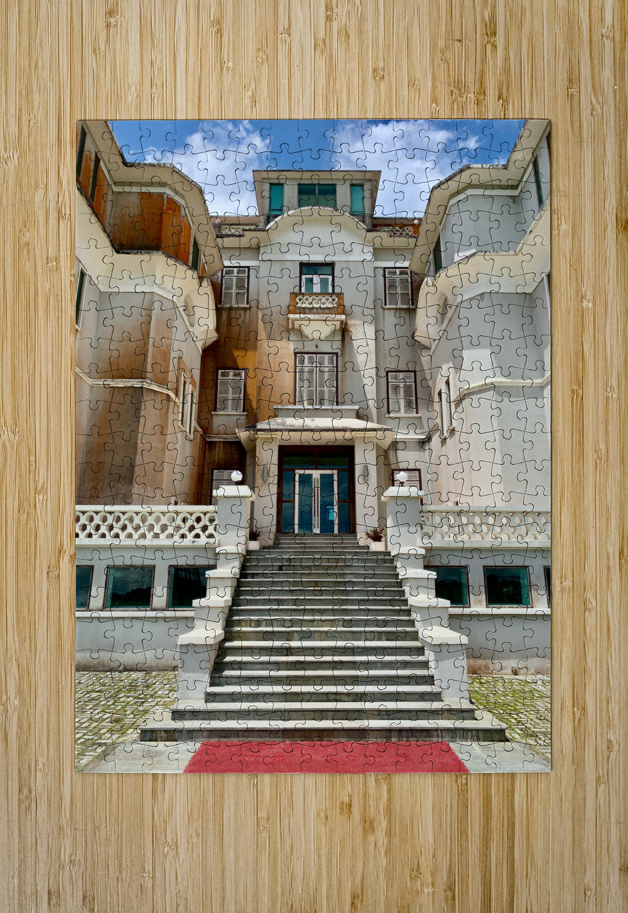 The Bokor Palace Entrance Jimmy Roy Photos Puzzle printing