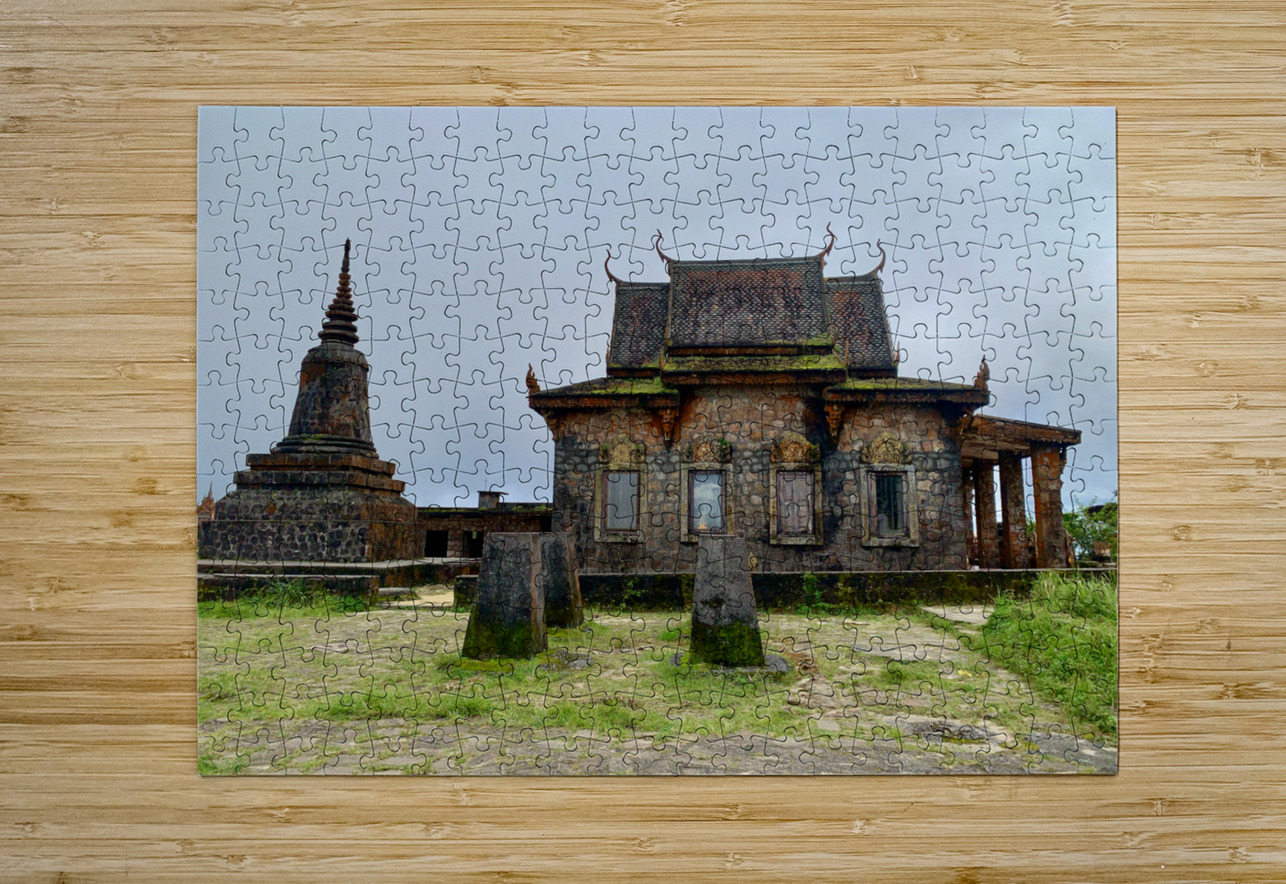 Wat Sampov Pram Temple Bokor Cambodia Jimmy Roy Photos Puzzle printing