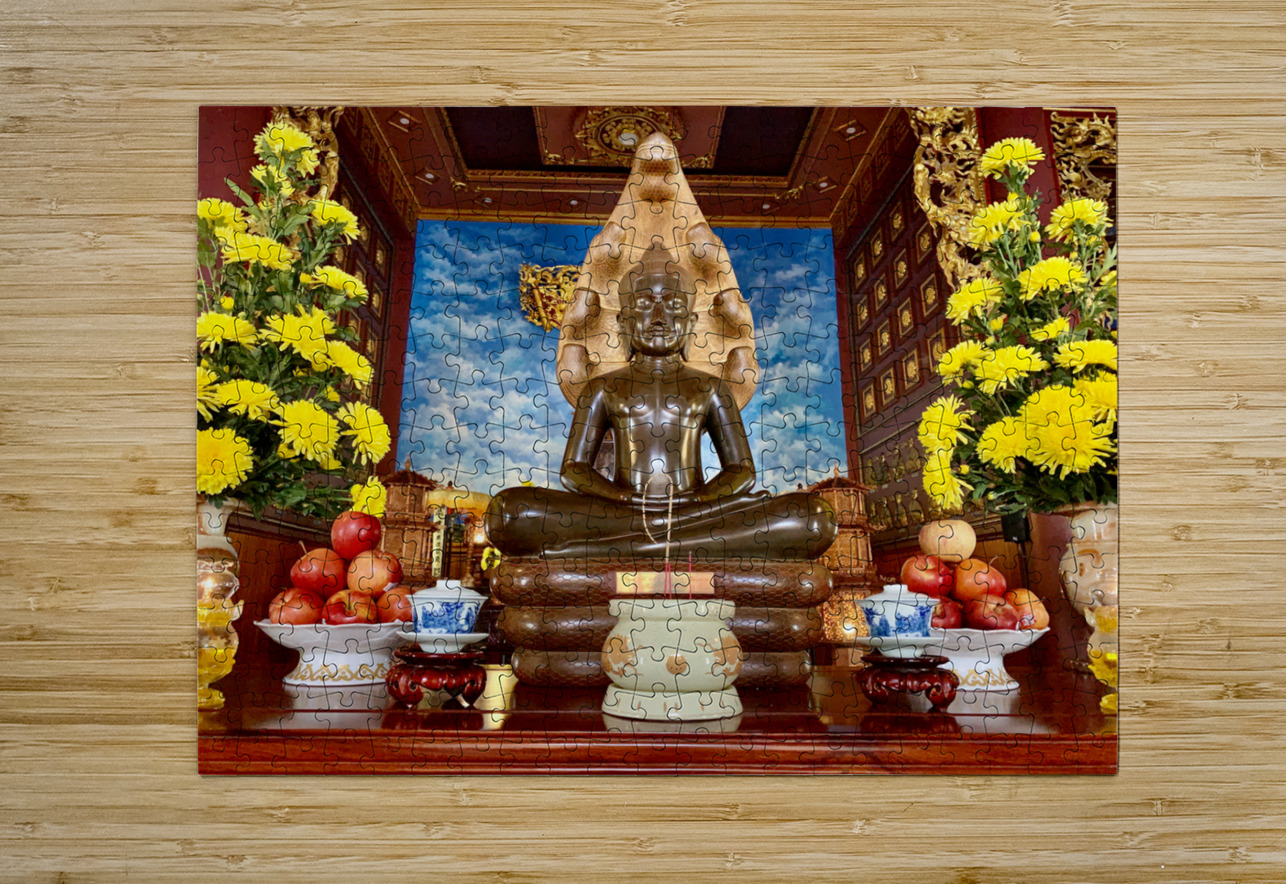 Little Brown Buddha Jimmy Roy Photos Puzzle printing
