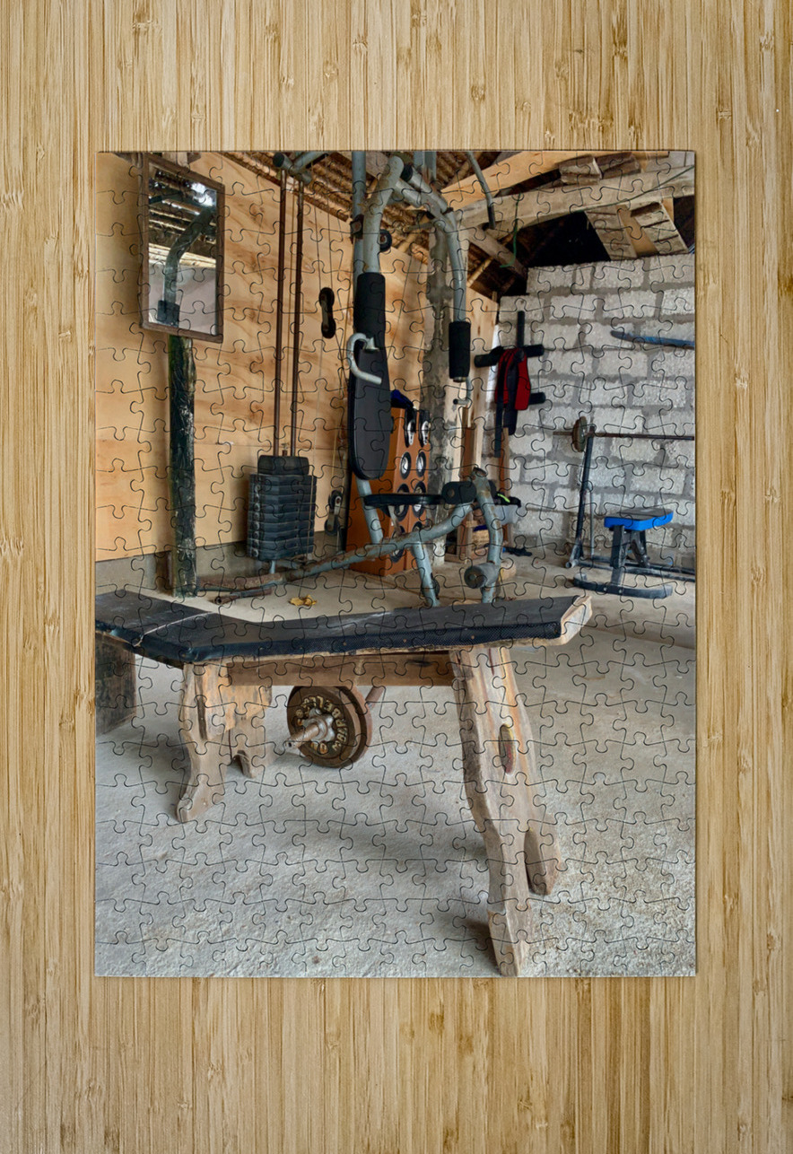 Vintage Gym Jimmy Roy Photos Puzzle printing