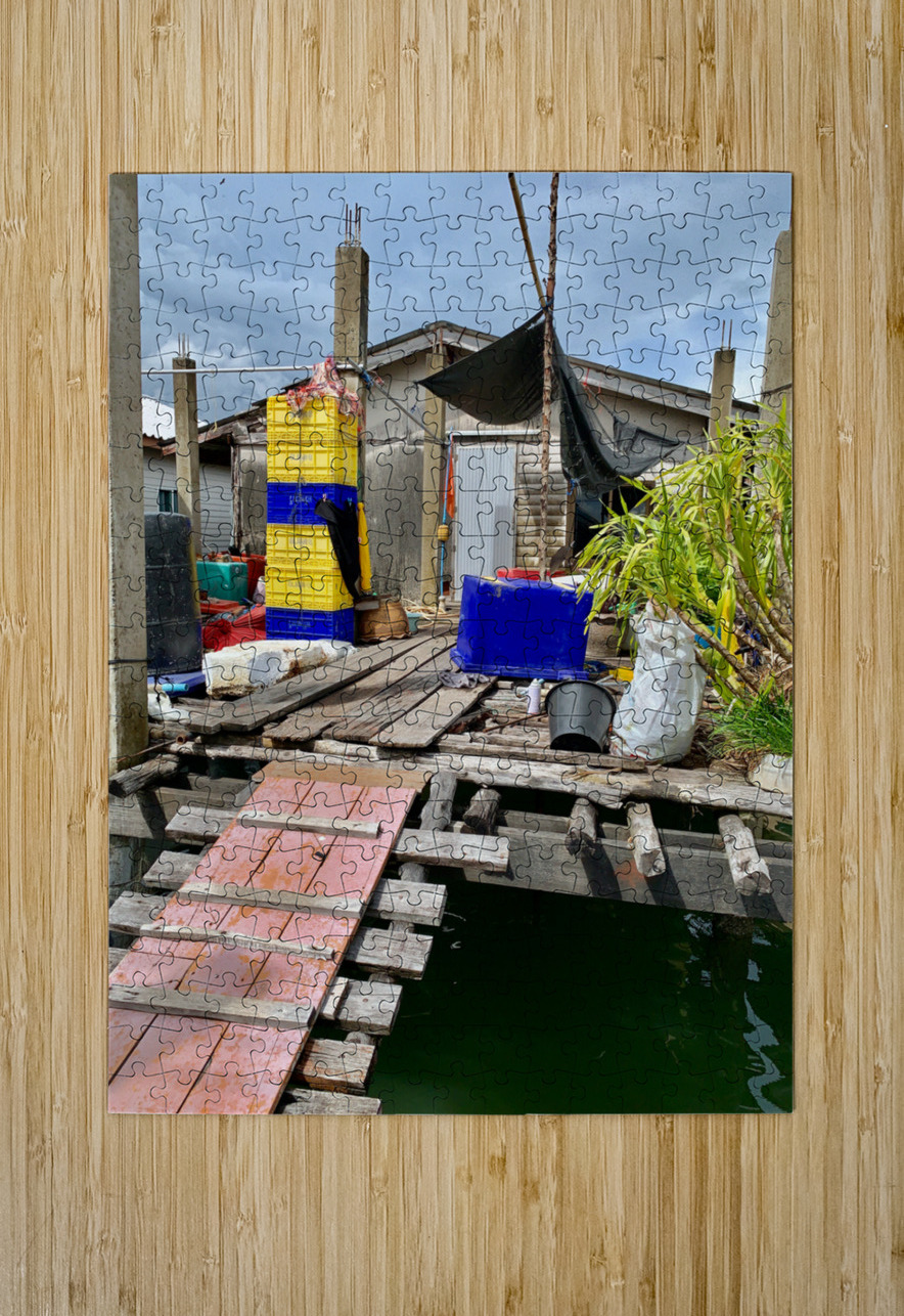 House in Koh Panyee Floating Village Thailand 3 Jimmy Roy Photos Puzzle printing