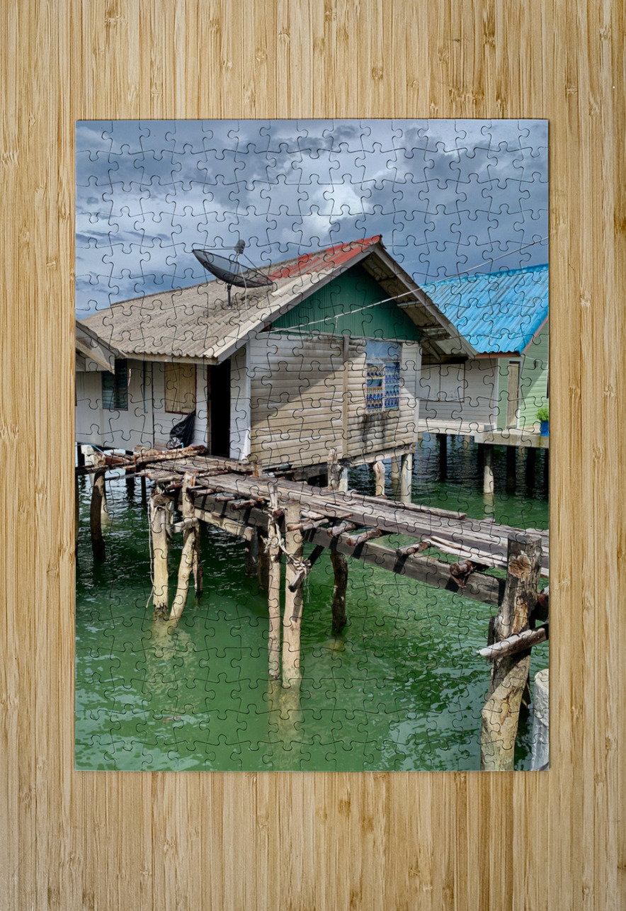 House in Koh Panyee Floating Village Thailand 2 Jimmy Roy Photos Puzzle printing