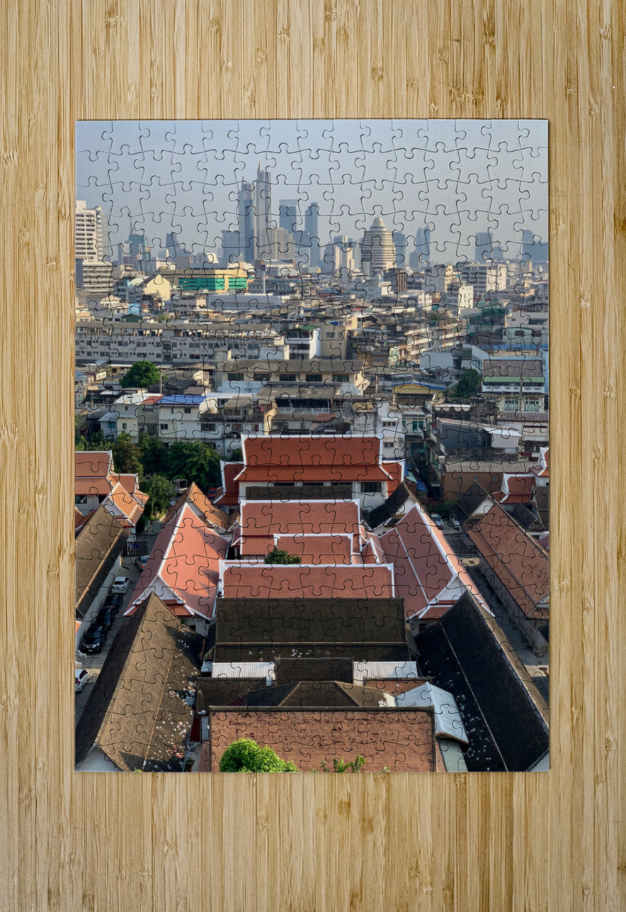 Overview of Bangkok 3 Jimmy Roy Photos Puzzle printing