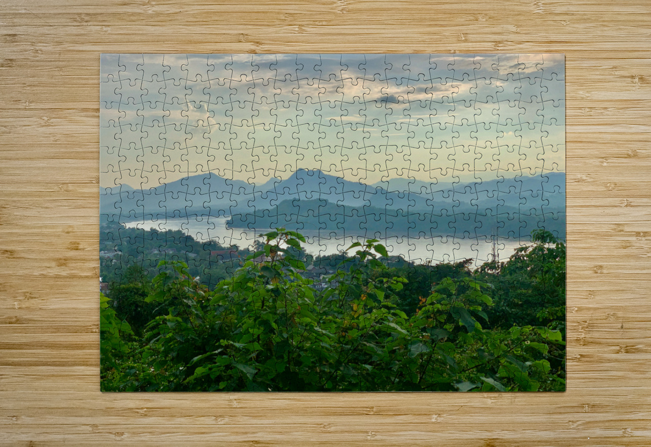 Mountains in Luang Prabang Laos Jimmy Roy Photos Puzzle printing