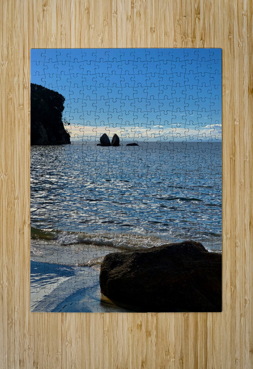 Split Apple Rock New Zealand 3 Jimmy Roy Photos Puzzle printing