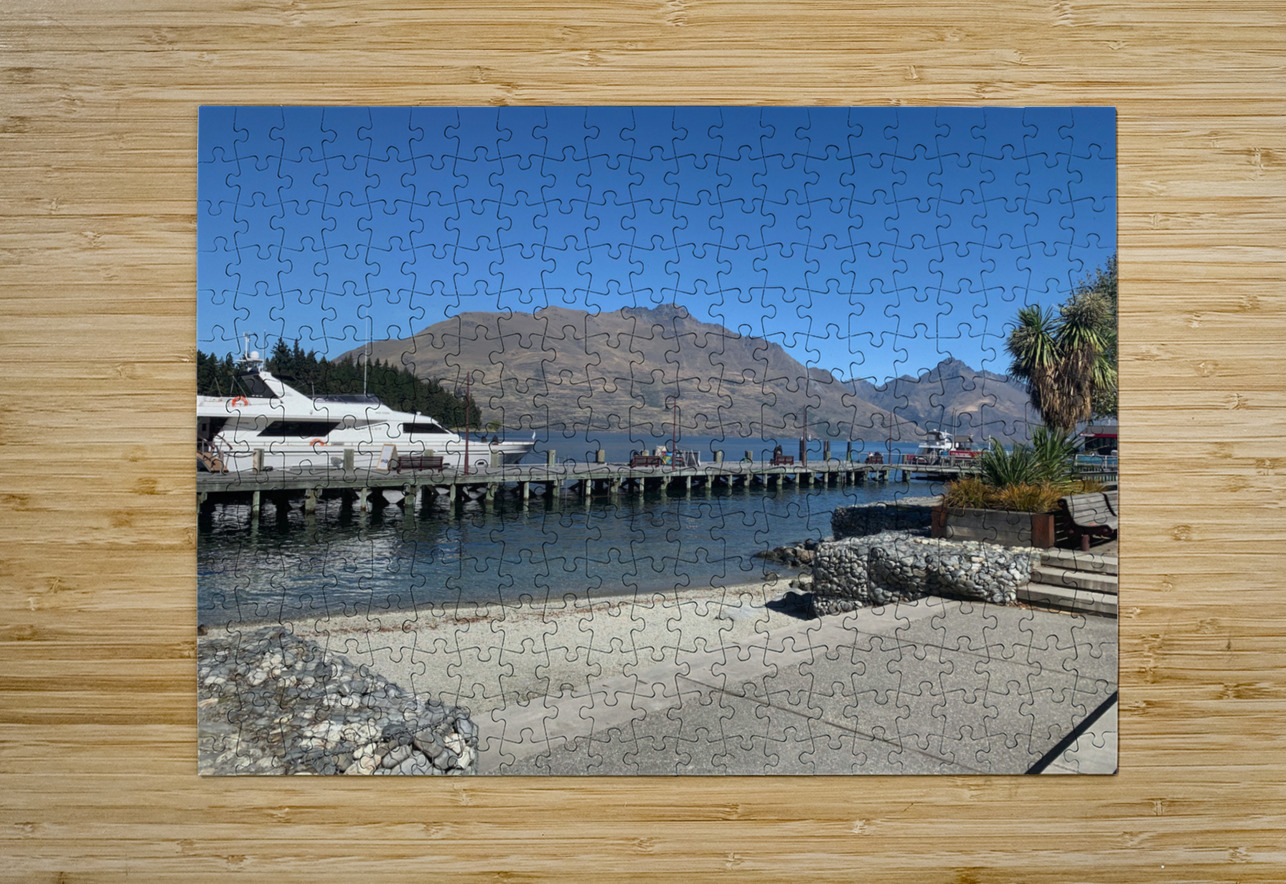 Queenstown Lake New Zealand Jimmy Roy Photos Puzzle printing