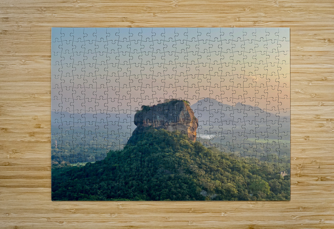 Sigiriya at Sunset Sri Lanka Jimmy Roy Photos Puzzle printing