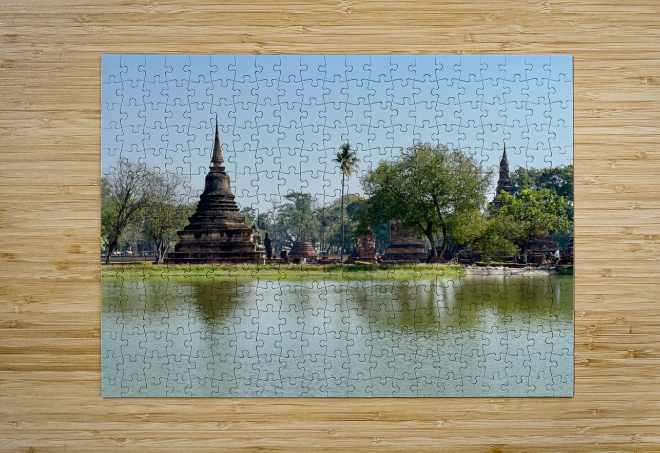 Wat Mahathat Temple Old Sukhothai Thailand 5 Jimmy Roy Photos Puzzle printing