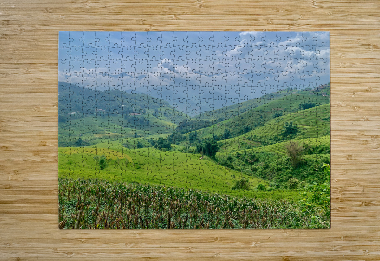 Rice Fields in Sapa 3 Jimmy Roy Photos Puzzle printing