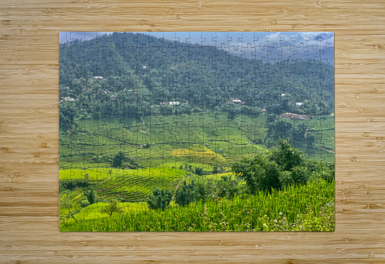 Rice Fields in Sapa 1 Jimmy Roy Photos Puzzle printing