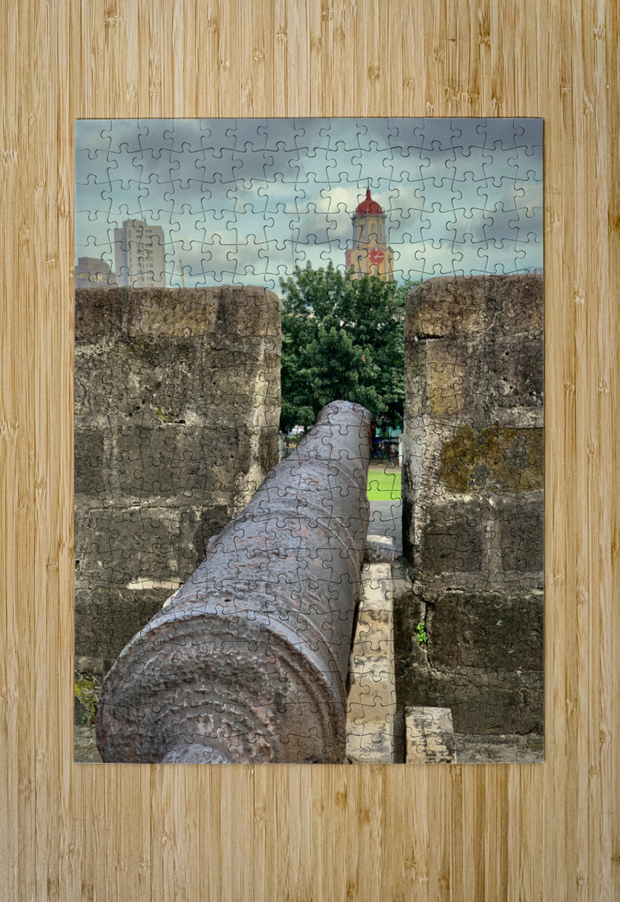 A Cannon in Manila Jimmy Roy Photos Puzzle printing