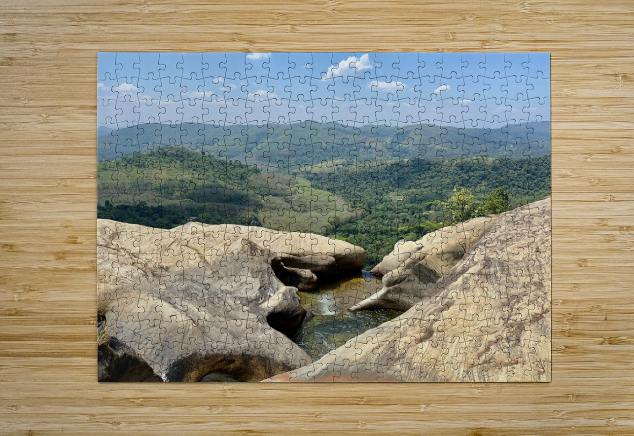 Top View of Diyaluma Falls 2 Jimmy Roy Photos Puzzle printing