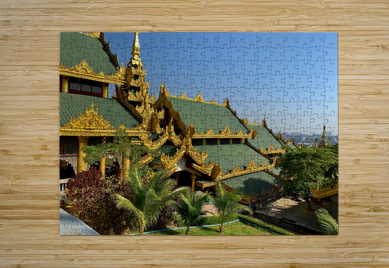 Shwedagon Pagoda Yangon Myanmar 1 Jimmy Roy Photos Puzzle printing