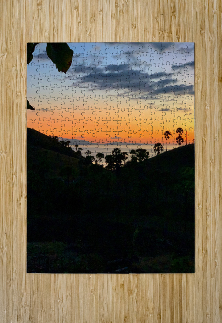 Sunset Over the Flores Sea Indonesia 2 Jimmy Roy Photos Puzzle printing