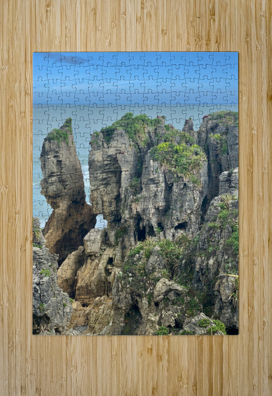 Punakaiki Pancake Rocks New Zealand 2 Jimmy Roy Photos Puzzle printing