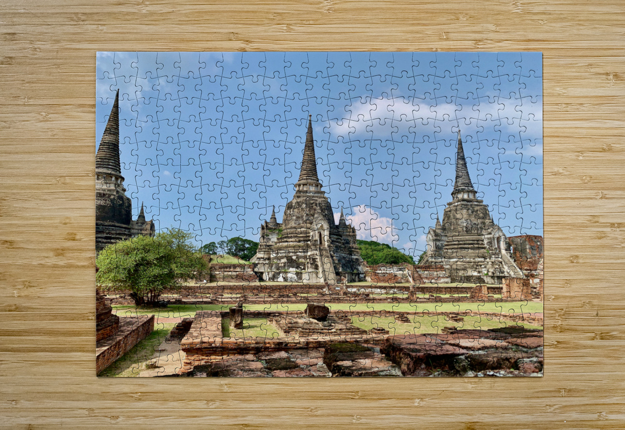 Ayutthaya Historical Park Temples 7 Jimmy Roy Photos Puzzle printing