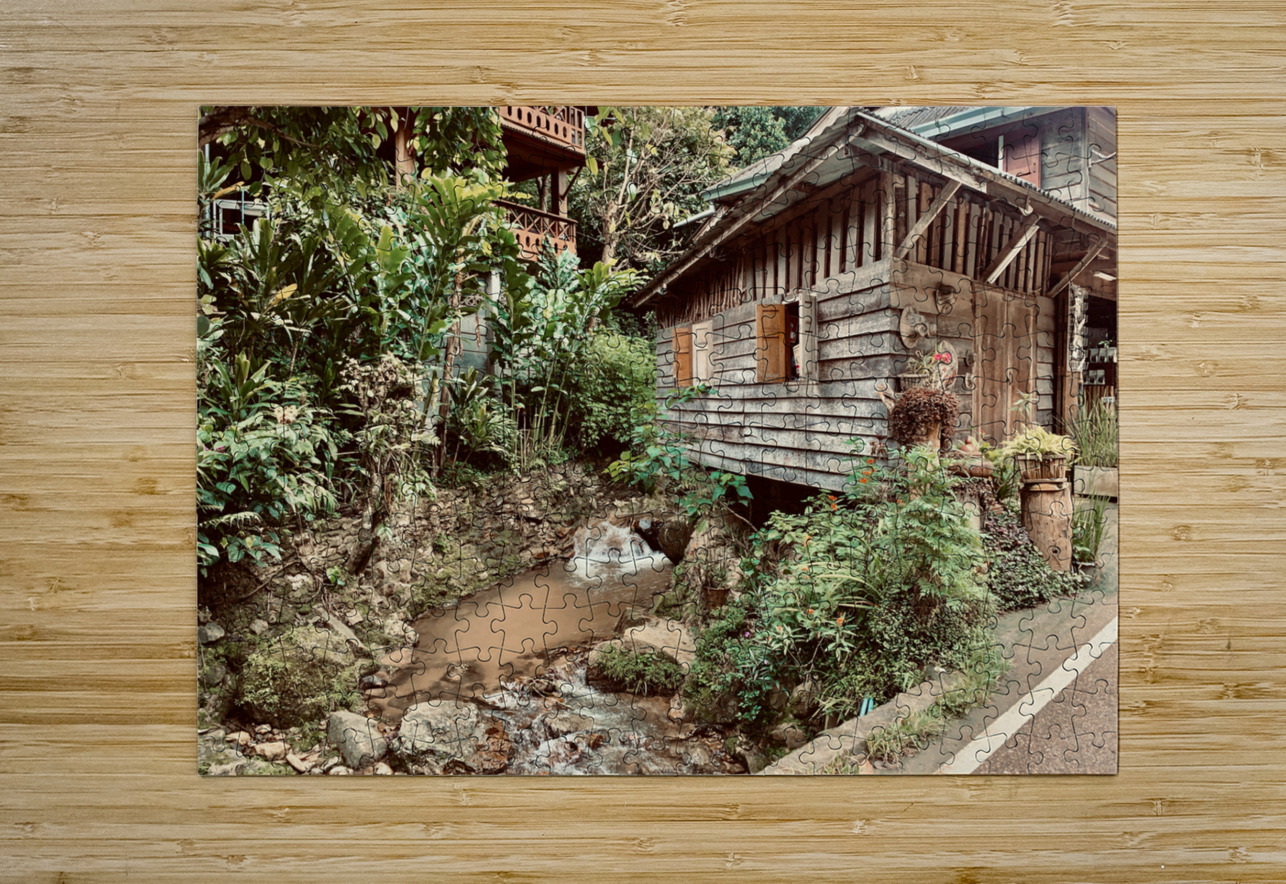 Mae Kampong Village Thailand 1 Jimmy Roy Photos Puzzle printing
