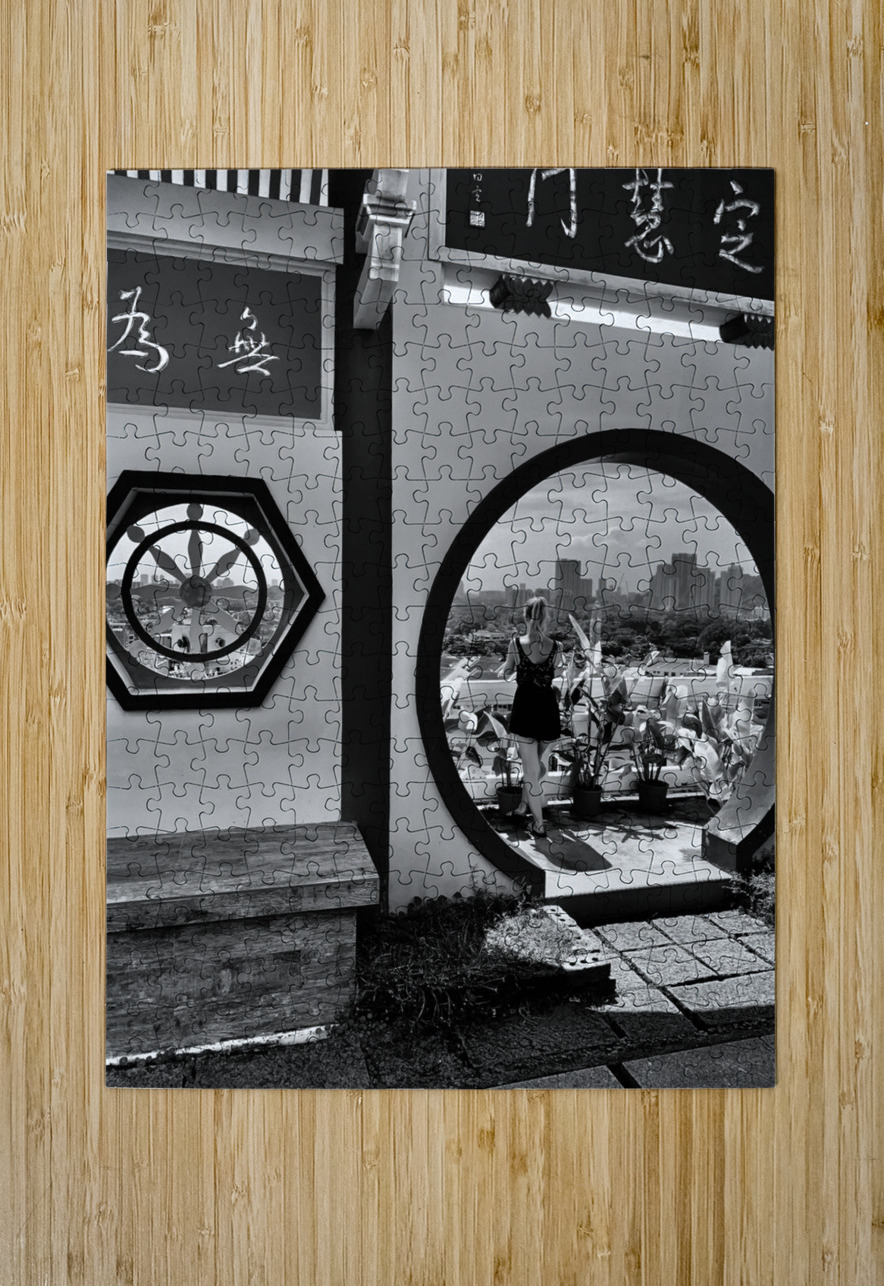BW Kek Lok Si Temple Penang Malaysia Jimmy Roy Photos Puzzle printing