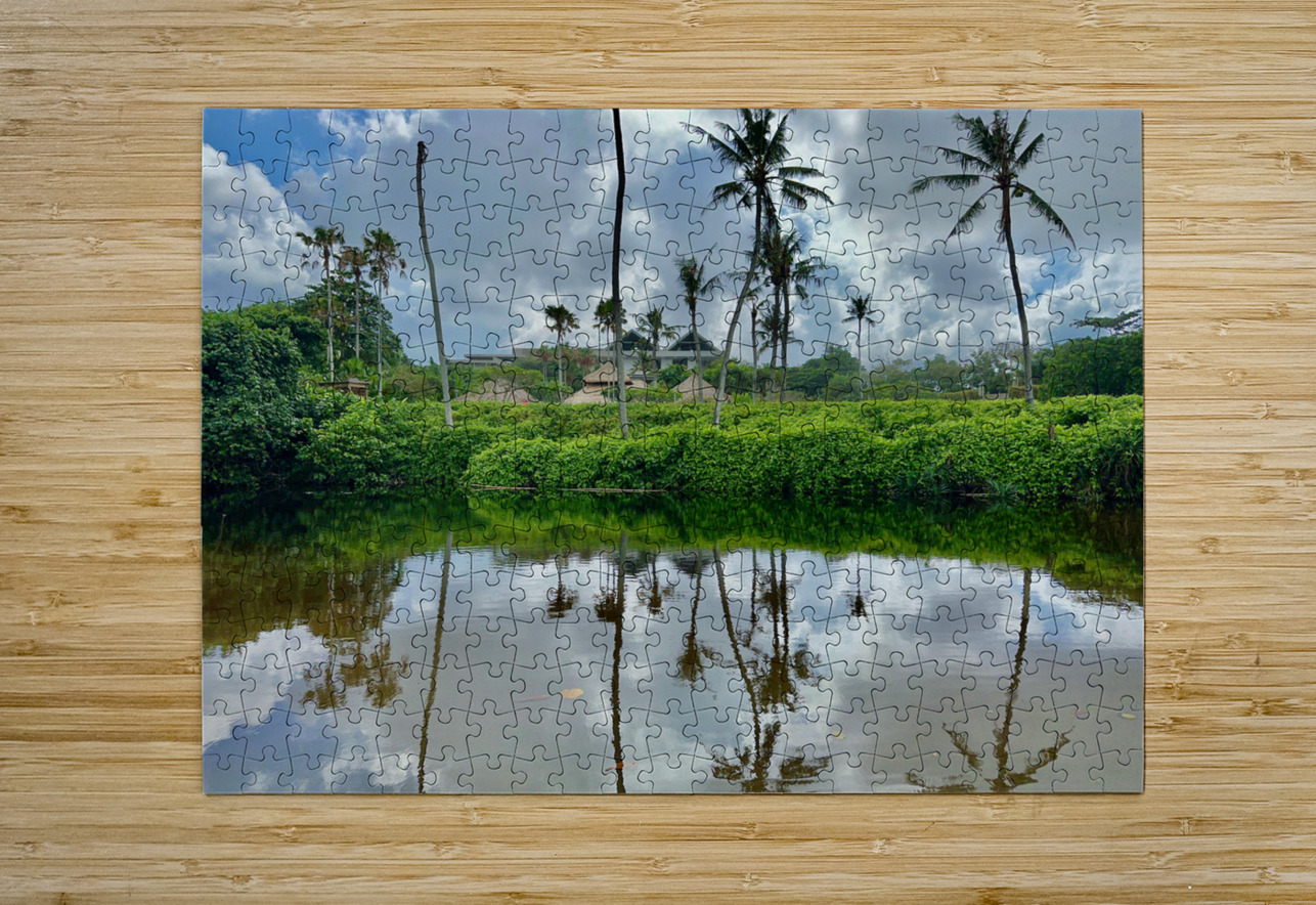 Bali Reflections Jimmy Roy Photos Puzzle printing